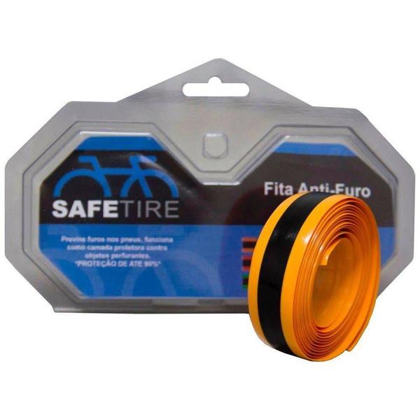 Imagem de Fita anti-furo aro 700 safetire 23mm laranja - 700x23 / 700x25 - par  speed