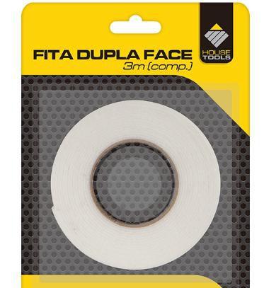 Imagem de Fita Banana Adesiva Dupla Face Forte Espuma 15mm X 3 Metros