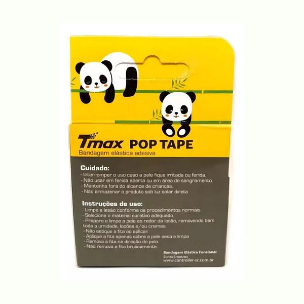 Imagem de Fita Bandagem Adesiva Elástica Tmax Tape Original - Panda