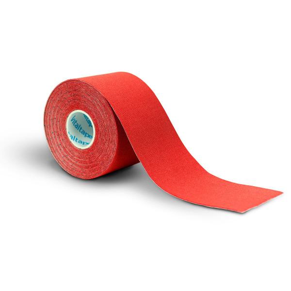 Fita Bandagem Elástica Adesiva Ativo Muscular Kinesio Sports Tape Adesivo - (5cm X 01 METRO) - VitalTape Imagem de Fita Bandagem Elástica Adesiva Ativo Muscular Kinesio Sports Tape Adesivo - (5cm X 01 METRO)