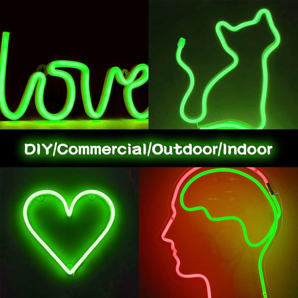 Fita Barra Led Neon 12v Silicone à Prova d'água Cortável e Dobrável 60cm Flexível Decoração Personalizada - Pogala Imagem de Fita Barra Led Neon 12v Silicone à Prova d'água Cortável e Dobrável 60cm Flexível Decoração Personalizada