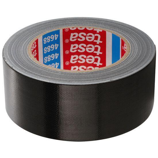 Imagem de Fita Black Tape Preto 48mm x 50m - Tesa