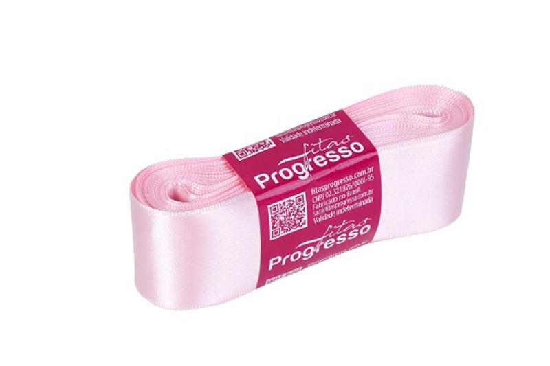 Imagem de Fita cetim 100% poliester 38mm n9 rolo 50mt cor 03 rosa bb