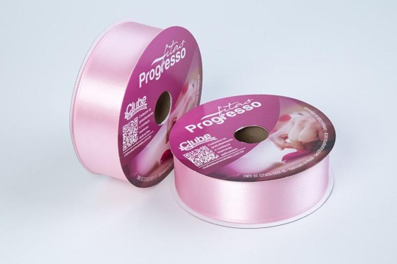 Imagem de Fita cetim 100% poliester 38mm n9 rolo 50mt cor 03 rosa bb