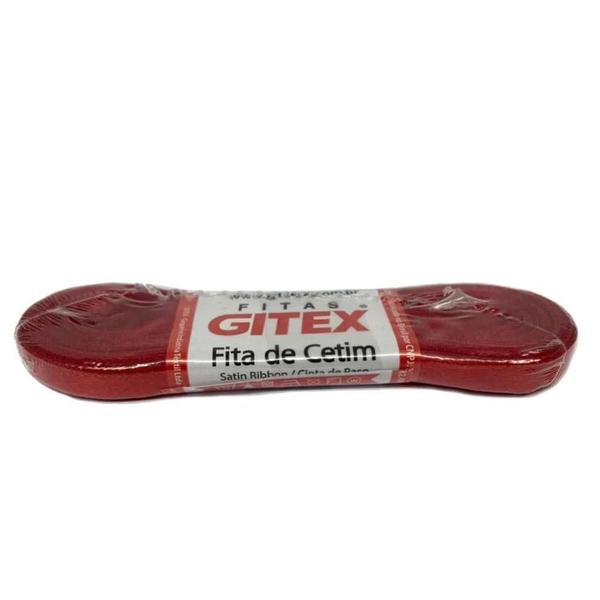 Imagem de Fita Cetim 7MM 107 Vermelho - Gitex