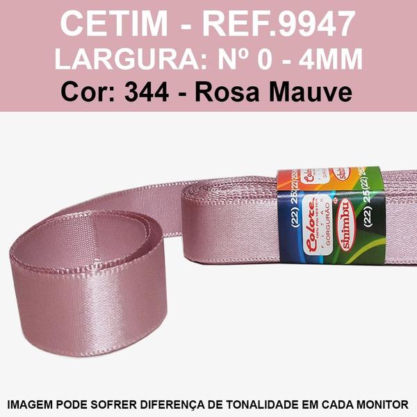 Imagem de FITA CETIM LISA SINIMBU 10MT REF.9946/04 MM/Nº0