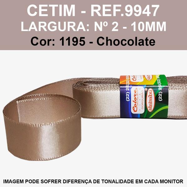 Imagem de FITA CETIM LISA SINIMBU 10MT REF.9946/10 MM/Nº2