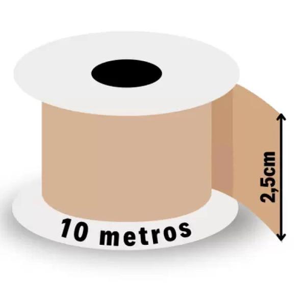 Imagem de Fita Cirúrgica Microporosa Bege 2,5cm X 10m - Missner