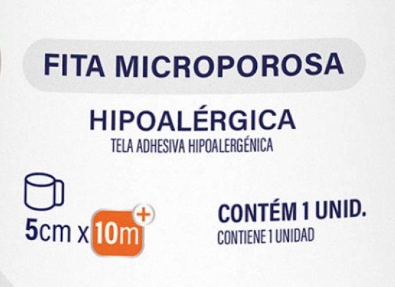 Imagem de Fita Cirúrgica Microporosa Branca 5cm X 10m - Missner