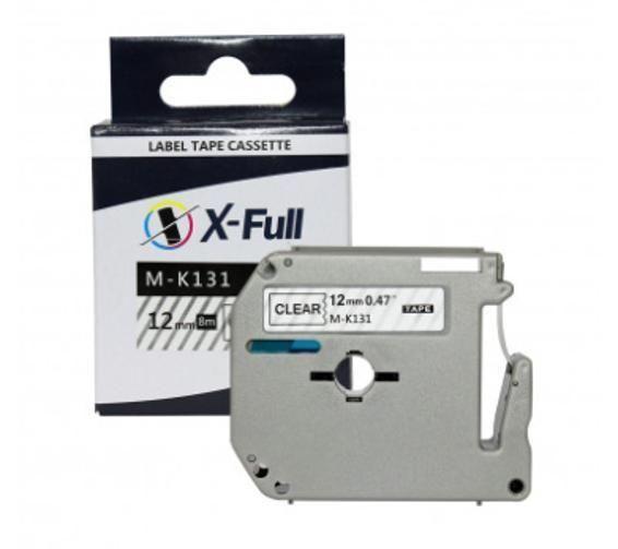 Fita Compatível Brother M-K131 Fita Incolor Letra Preta 12Mm - Geral Imagem de Fita Compatível Brother M-K131 Fita Incolor Letra Preta 12Mm