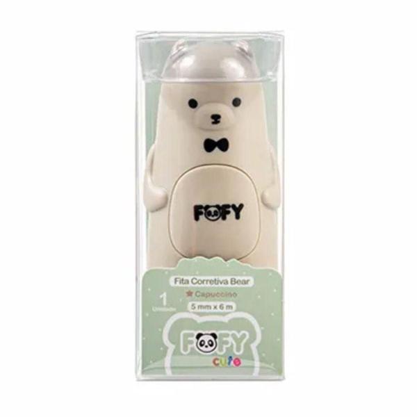 Imagem de Fita Corretiva Bear Fofinho Cute Capuccino - Ff6506 - Fofy