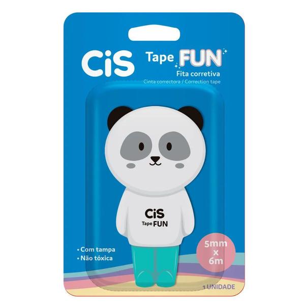 Imagem de Fita Corretiva Cis Tape Fun Animais em fita 5mmx6m.