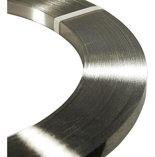 Imagem de Fita De Aço Inox 304, Largura: 3/4''  X 0,5mm Rolo C/ 30m