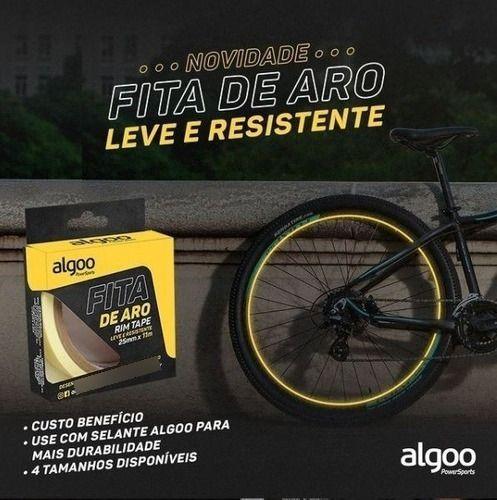 Imagem de Fita De Aro Para Roda Tubeless Algoo Bike 11m X 25mm