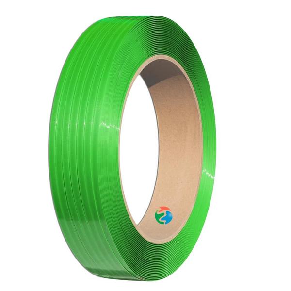 Fita de Arquear PET Poliéster Verde 16mm - Alta Resistência para Paletização e Embalagem - Tutti Suprimentos Imagem de Fita de Arquear PET Poliéster Verde 16mm - Alta Resistência para Paletização e Embalagem