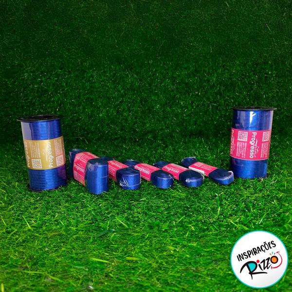 Fita de Cetim 22mm nº5 - 10m Cor 1199 Azul Bic - 1 unidade - Fitas Progresso - Rizzo Imagem de Fita de Cetim 22mm nº5 - 10m Cor 1199 Azul Bic - 1 unidade - Fitas Progresso - Rizzo