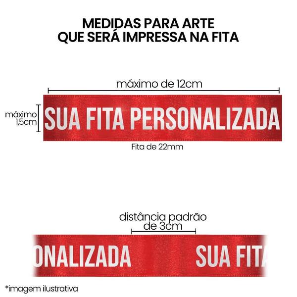 Imagem de Fita de Cetim Personalizada CFS005 - 22mm X 45metros - Lilás 245 - 01 Unidade - Progresso - Rizzo