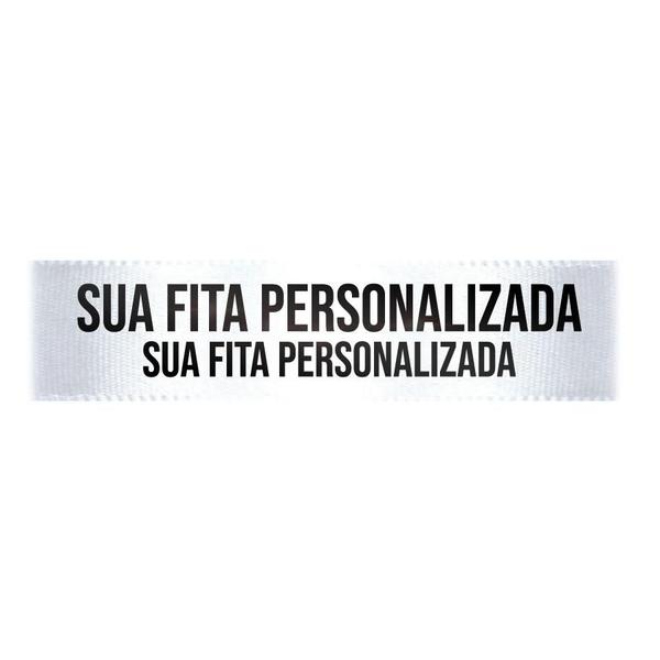 Fita de Cetim Personalizada CFS007 - 30mm X 45metros - Branco 201 - 01 Unidade - Progresso - Rizzo Imagem de Fita de Cetim Personalizada CFS007 - 30mm X 45metros - Branco 201 - 01 Unidade - Progresso - Rizzo