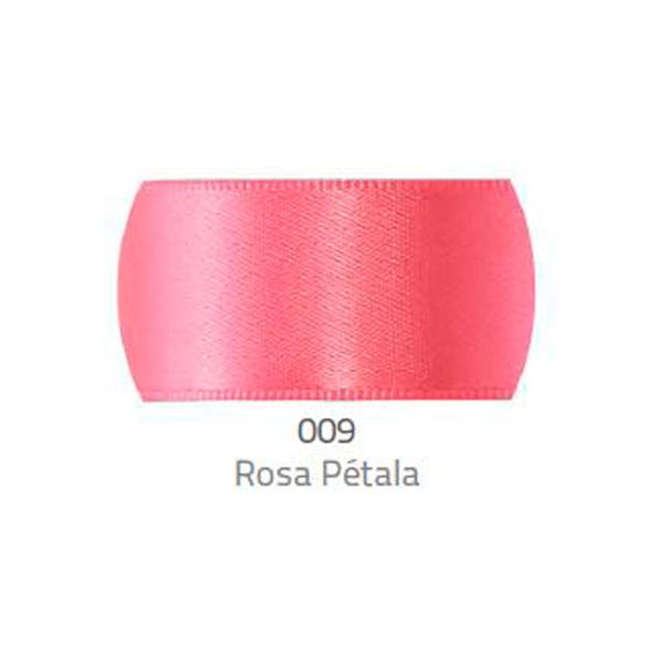 Fita de Cetim Progresso 22mm - Nº 5 c/ 10 metros - Rosa Pétala Imagem de Fita de Cetim Progresso 22mm - Nº 5 c/ 10 metros - Rosa Pétala