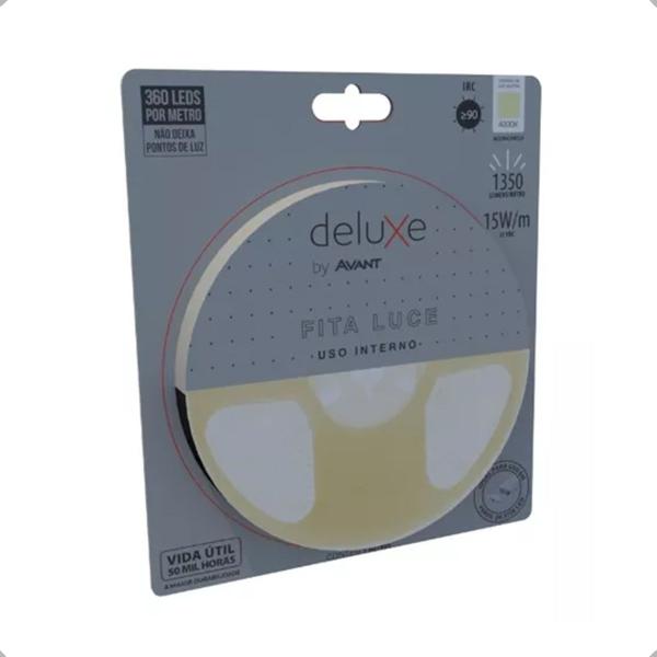 Fita de led 15w 12v 4000k 5m ip20 - AVANT Imagem de Fita de led 15w 12v 4000k 5m ip20