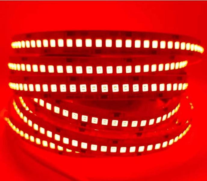 Imagem de Fita De Led 240 Leds Vermelho Ip20 5 Mts 12V 5A - 48W