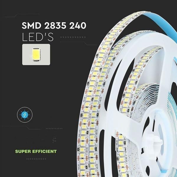 Imagem de Fita De Led 2835 240 led/m 12v 5m Ip20 4000K Branco Neutro