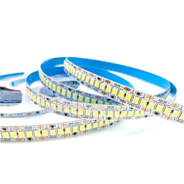 Imagem de Fita De Led 3528 Alto Brilho 25w/m 5mts 240 Leds/m 12v Azul