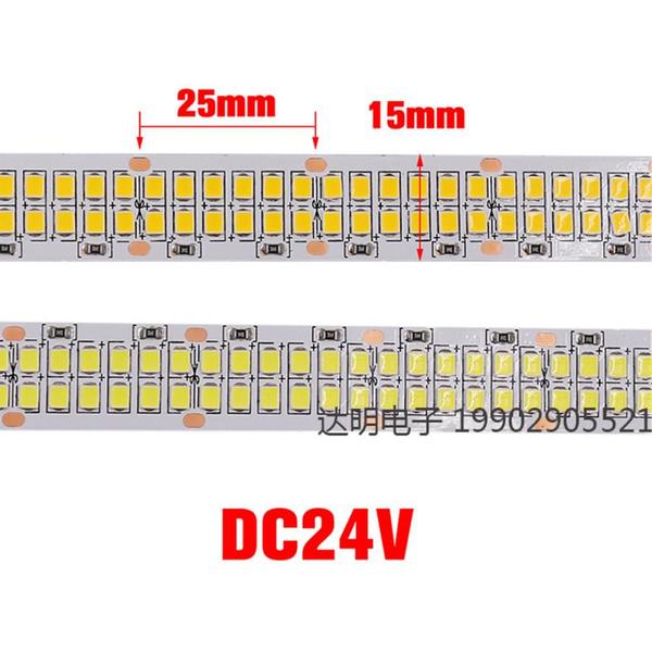 Imagem de Fita De Led Dupla Alto Brilho 3528 32w/m 5m 240led/m 2880lumen/m 24v Ip20