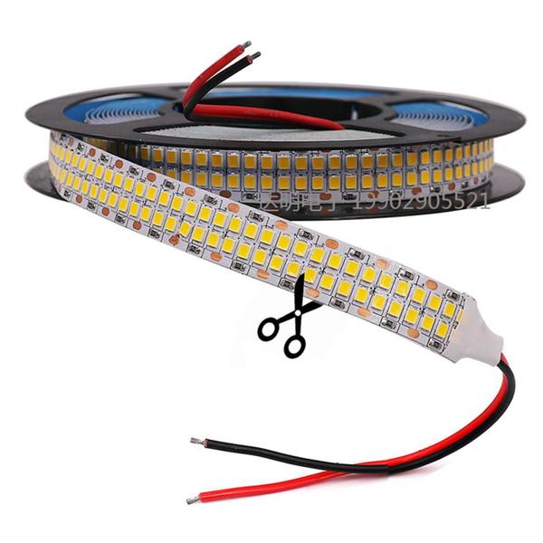 Imagem de Fita De Led Dupla Alto Brilho 3528 32w/m 5m 240led/m 2880lumen/m 24v Ip20