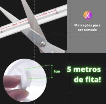 Imagem de Fita de LED Mangueira Neon 5 Metros IP65 Flexível Com ou Sem Fonte  8 Cores