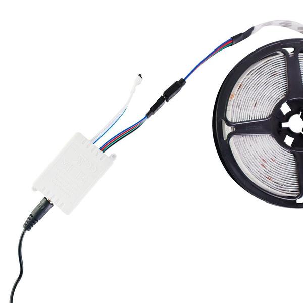 Fita de LED Pisca Pisca 5 Metros 300 LEDs RGB - Wincy Natal Imagem de Fita de LED Pisca Pisca 5 Metros 300 LEDs RGB