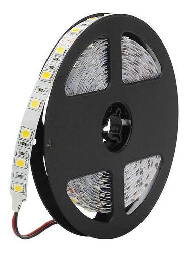 Imagem de Fita De Led Smd 5 Metros 300 Leds 5050 Prova D'água + Fonte