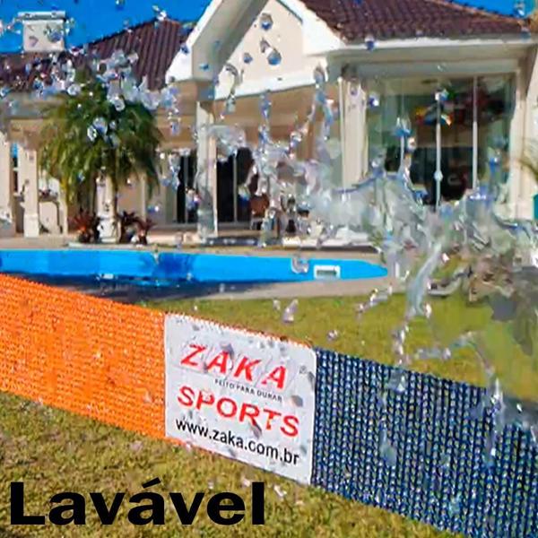 Imagem de Fita de Marcação Beach Tennis/Volei de Praia Marinho + Azul Zaka