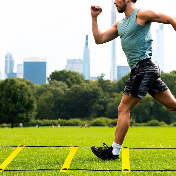 Imagem de Fita de Treinamento TRX Suspenso Saude Cross Training Treino Escada de Agilidade Reabilitação Yoga Fisioterapia Funcional Exercícios