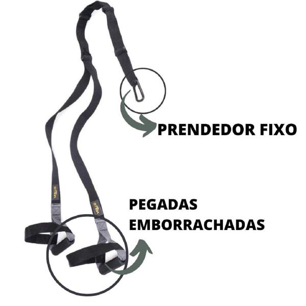 Imagem de Fita de Treino de Suspensão (TRX) Vollo Musculação Fitness