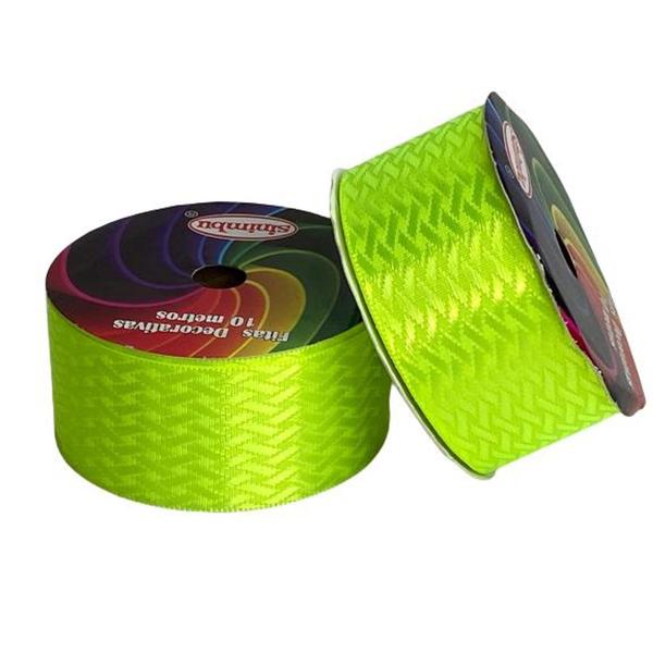 Imagem de Fita decorativa verde fluor 1754/381830