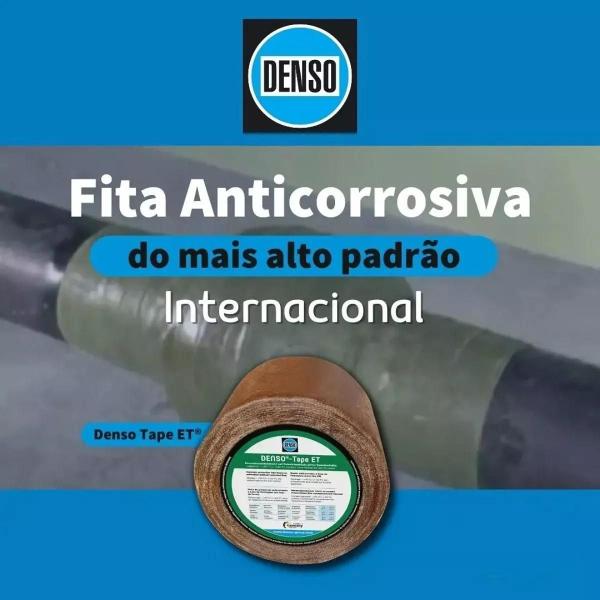 Imagem de Fita Denso Tape Et 100mm X 10m Proteção Anticorrosiva Tubos