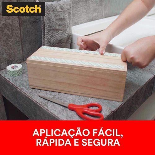 Imagem de Fita Dupla Face 3m Fixa Forte Banheiro 24mm X 1m Áreas Úmida