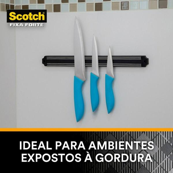 Imagem de Fita Dupla Face Fixa Forte para Cozinha 24mm x 1,5m 3M