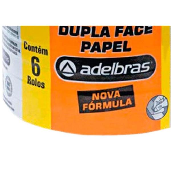 Imagem de Fita Dupla Face Pap.Bco Adelbras 12X30M