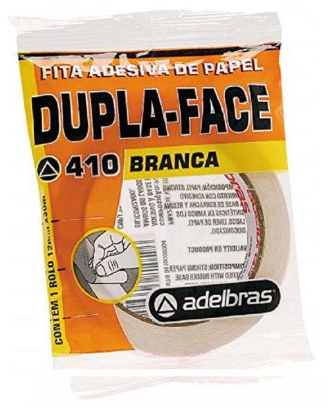 Imagem de Fita Dupla Face Papel FLOW PACK 12MM X 30MT Adelbras 410