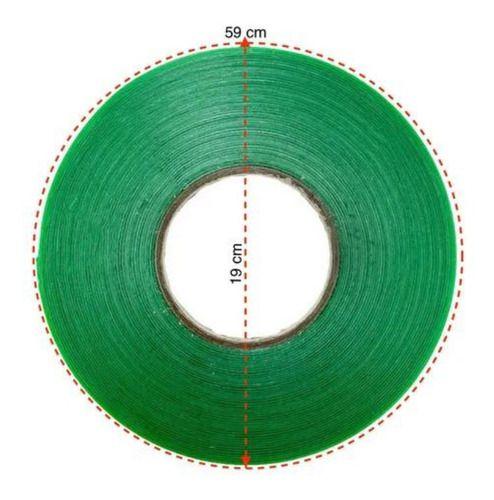 Imagem de Fita Dupla Face Transparente Acrílica 8mm X 20m Cola Fixa Tipo 3M VHB Multi Uso