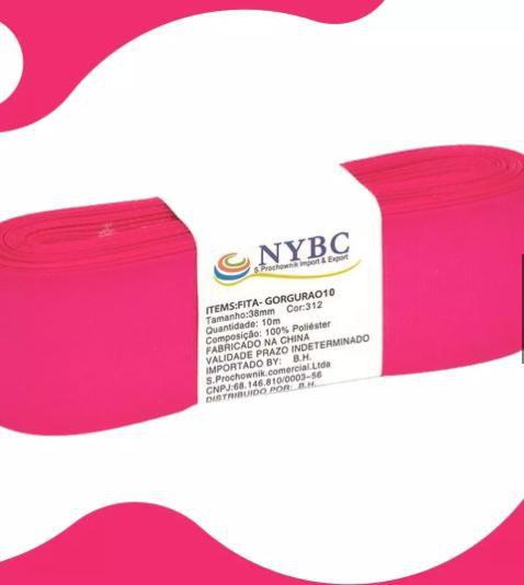 Fita Gorgurão Artesanato Laço 70m 38mm Cores Variadas Nybc Imagem de Fita Gorgurão Artesanato Laço 70m 38mm Cores Variadas Nybc