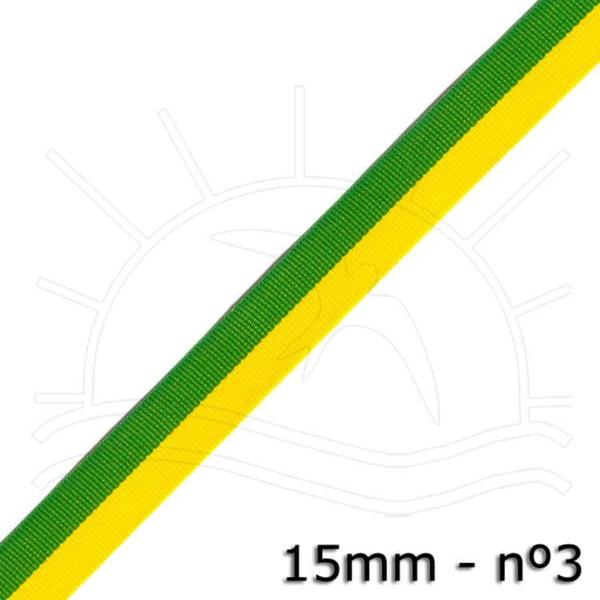 Imagem de Fita Gorgurão Bandeira do Brasil - 10 metros