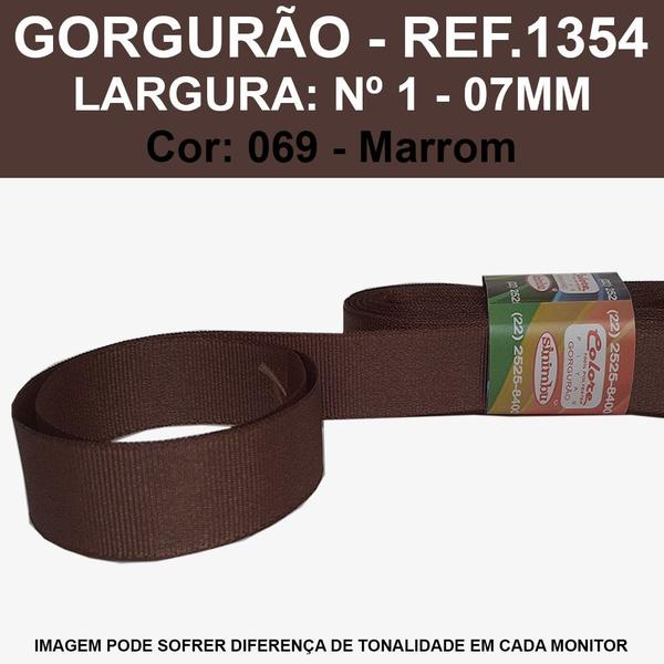 Imagem de FITA GORGURAO LISA SINIMBU 10MT REF.1354/07 MM/Nº1