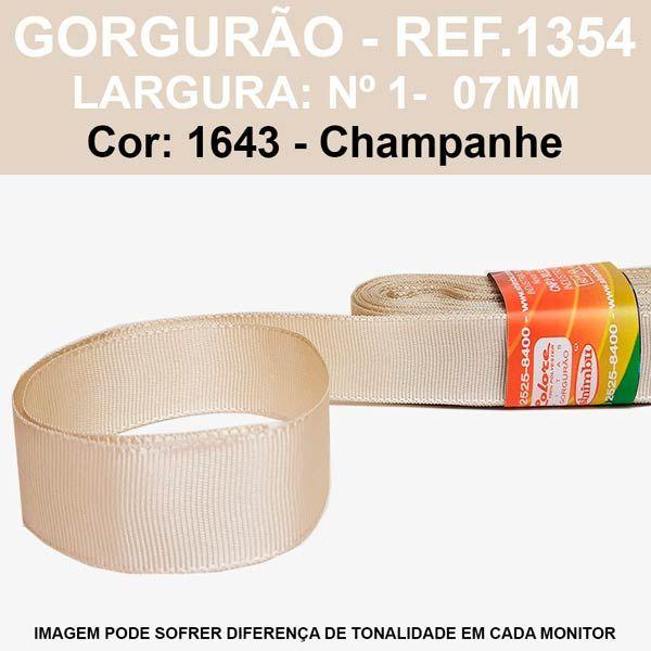 Imagem de FITA GORGURAO LISA SINIMBU 10MT REF.1354/07 MM/Nº1