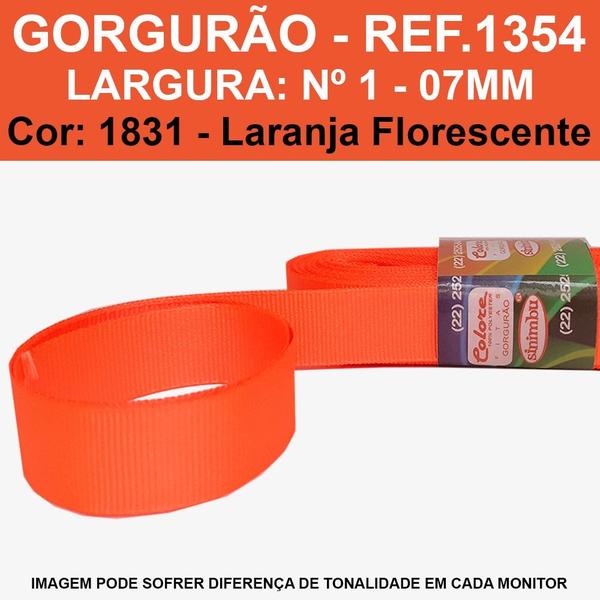 Imagem de FITA GORGURAO LISA SINIMBU 10MT REF.1354/07 MM/Nº1