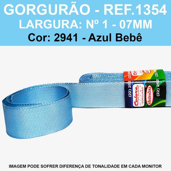 Imagem de FITA GORGURAO LISA SINIMBU 10MT REF.1354/07 MM/Nº1