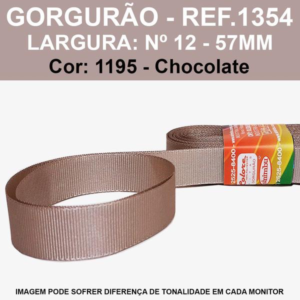 Imagem de FITA GORGURAO LISA SINIMBU 10MT REF.1354/57 MM/Nº12