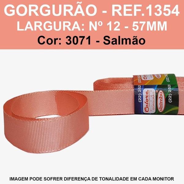 Imagem de FITA GORGURAO LISA SINIMBU 10MT REF.1354/57 MM/Nº12